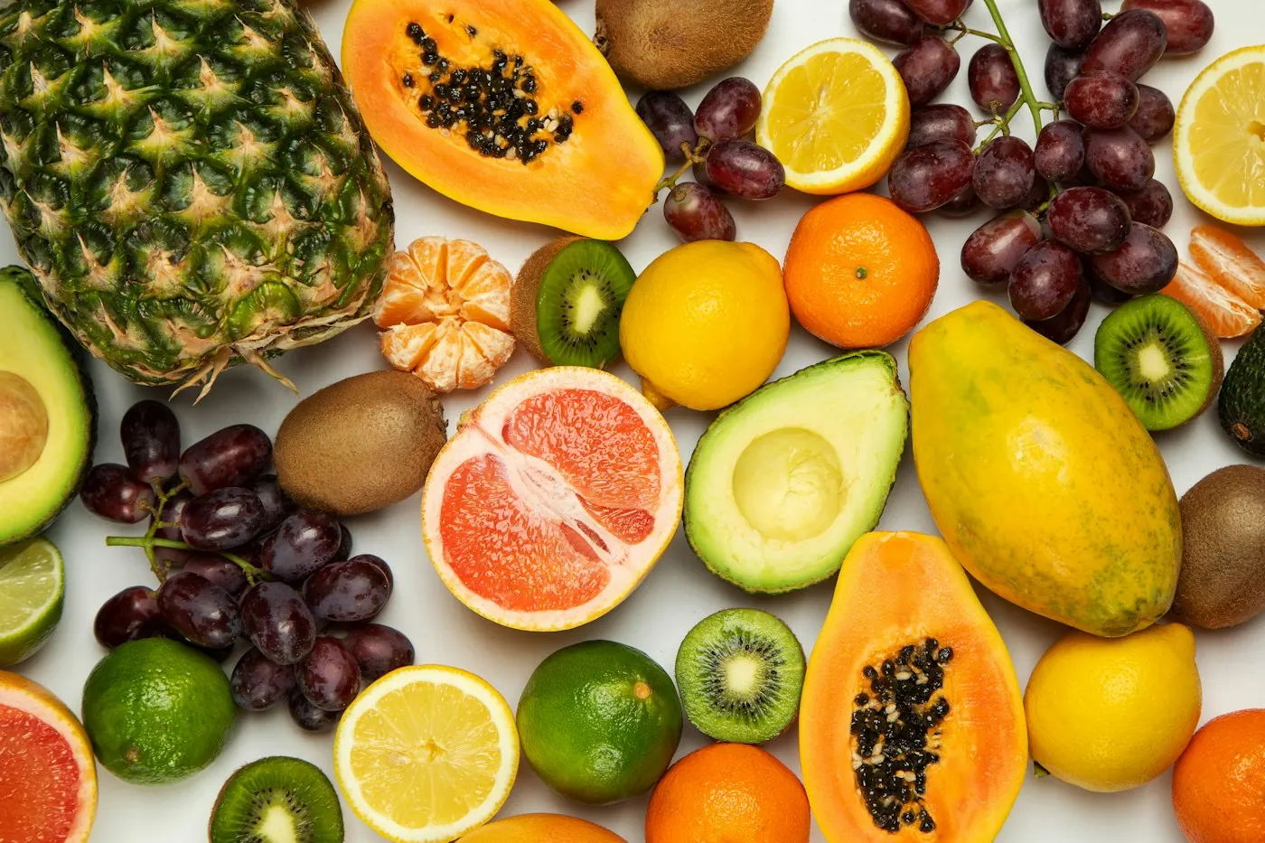 Frutas frescas.