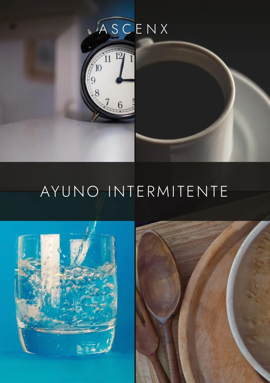 Tapa del ebook Ayuno Intermitente.