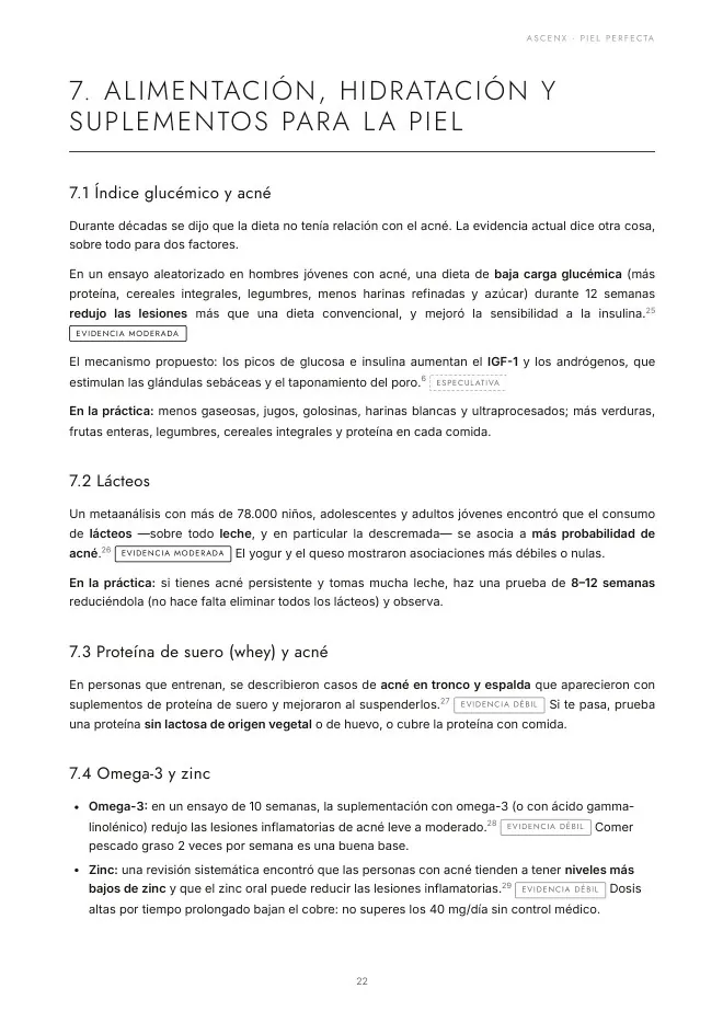 Página interior: análisis con veredicto.