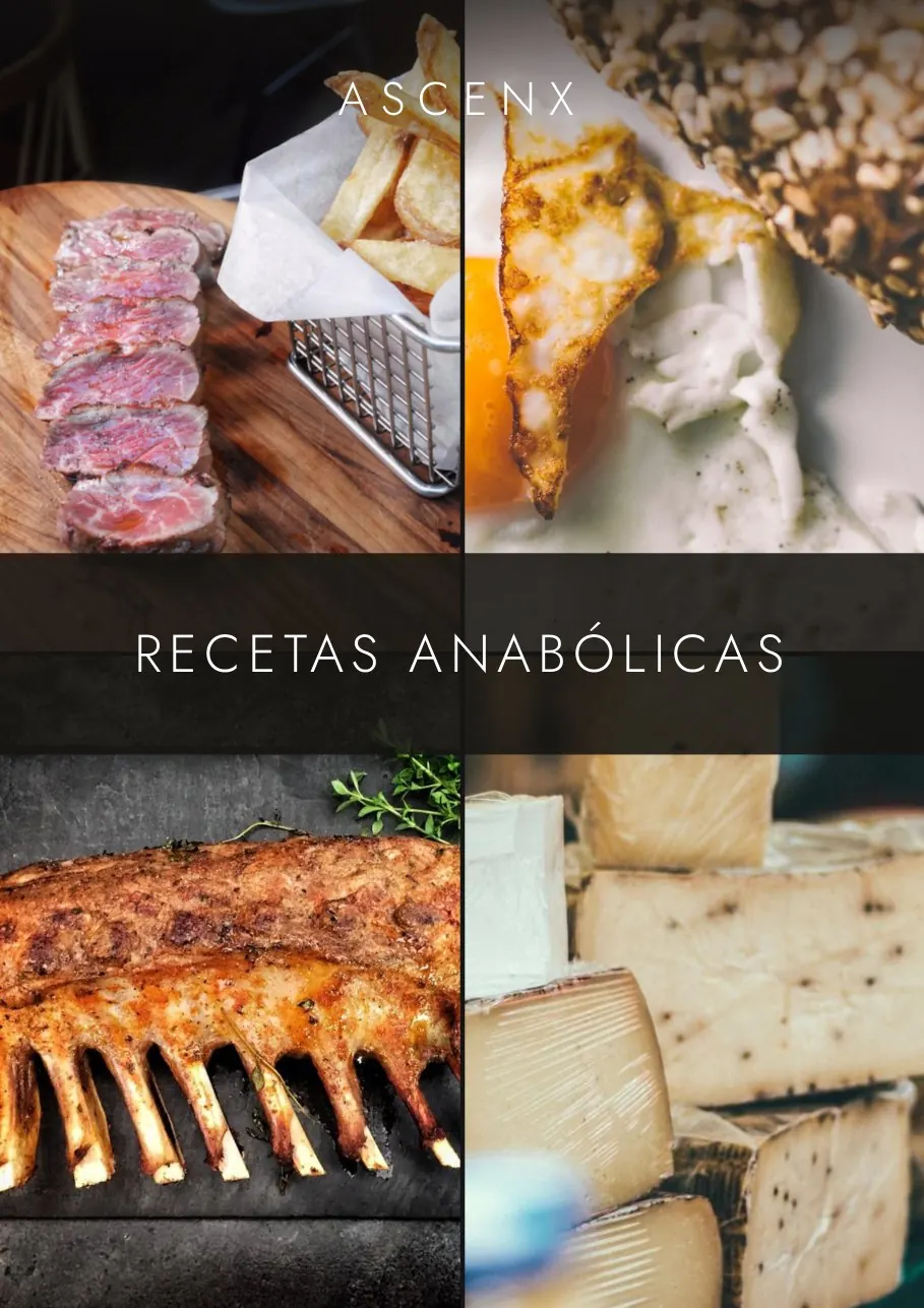 Tapa del ebook Recetas Anabólicas.