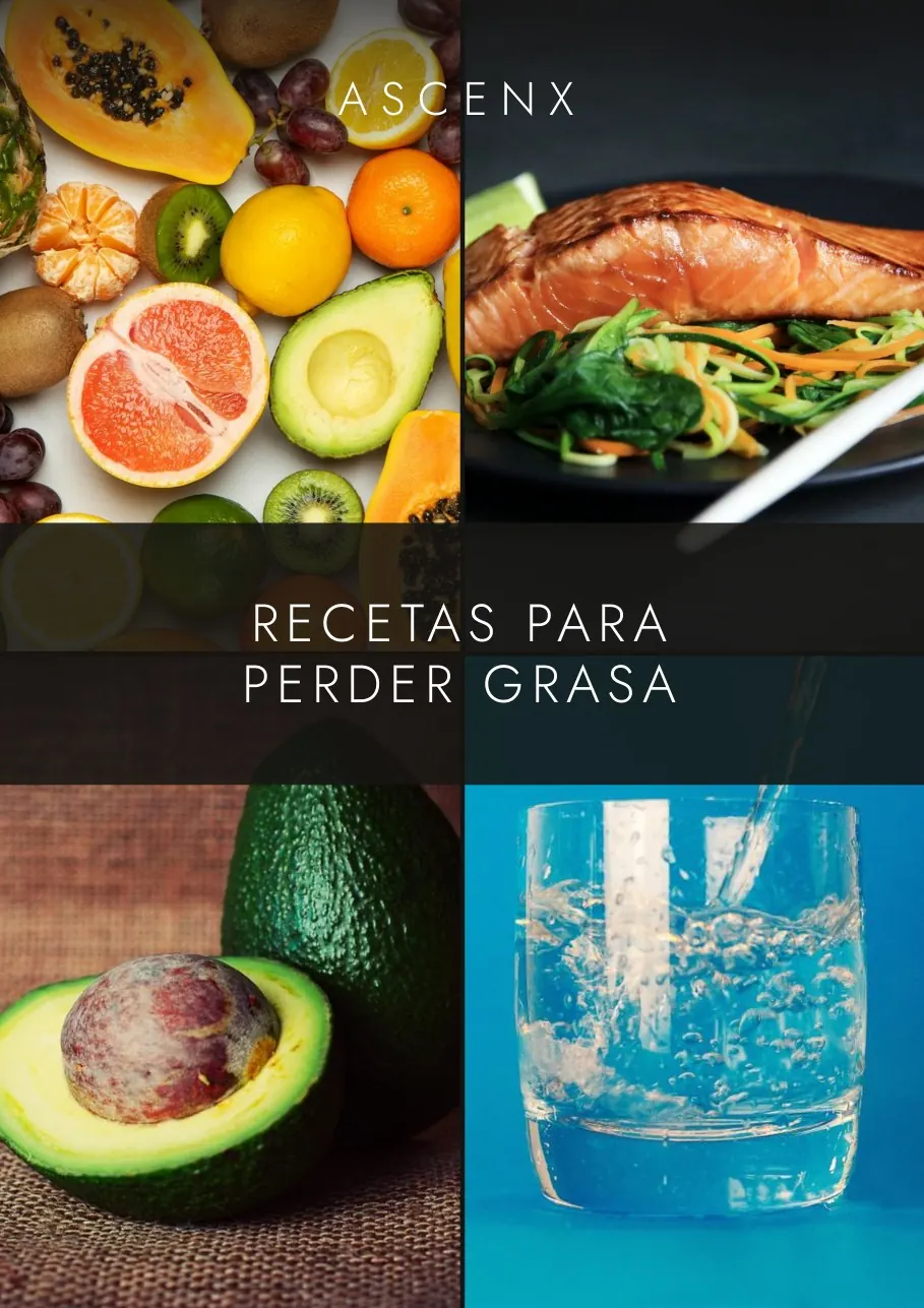 Tapa del ebook Recetas para Perder Grasa.